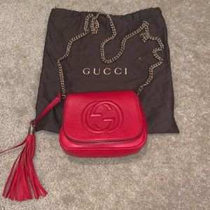 *Sold* Gucci Soho Crossbody Red